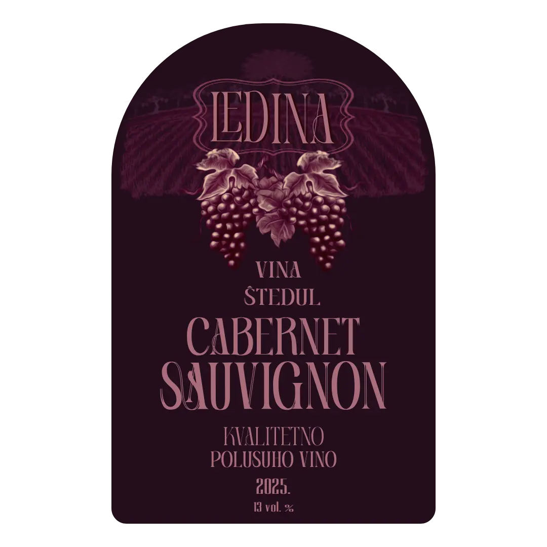 Cabernet Sauvignon Wine Label