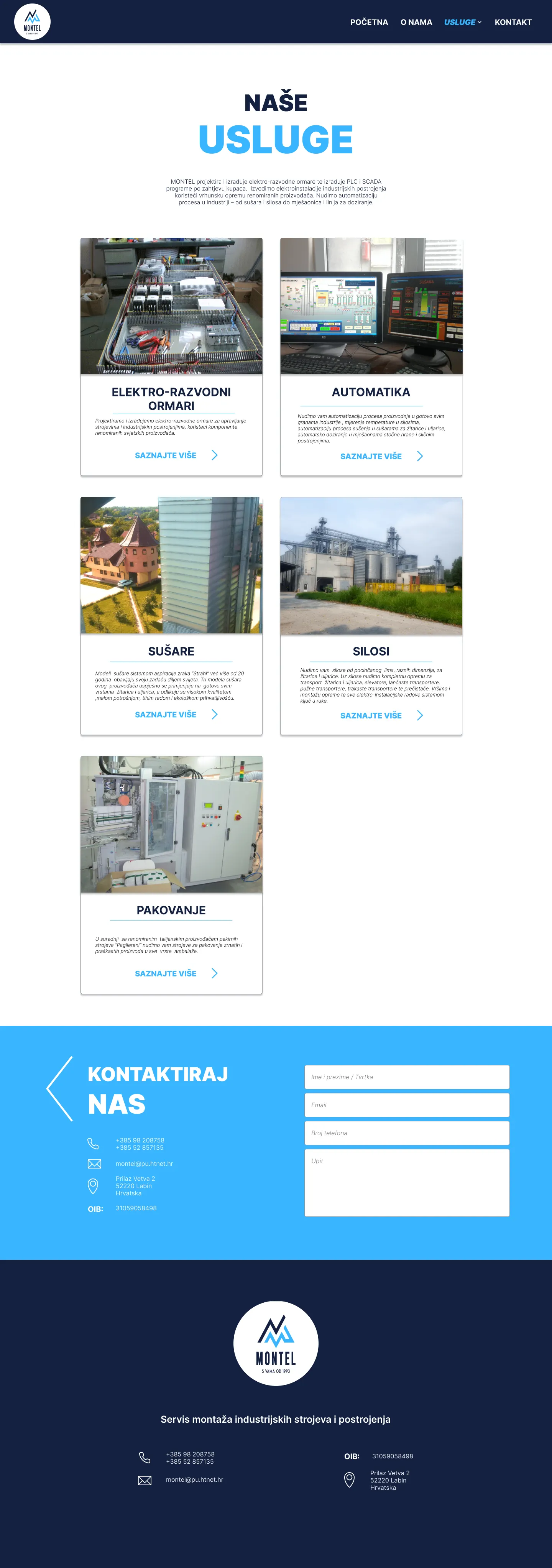 Services Design - Montel